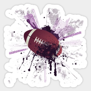 Grunge Rugby design Sticker